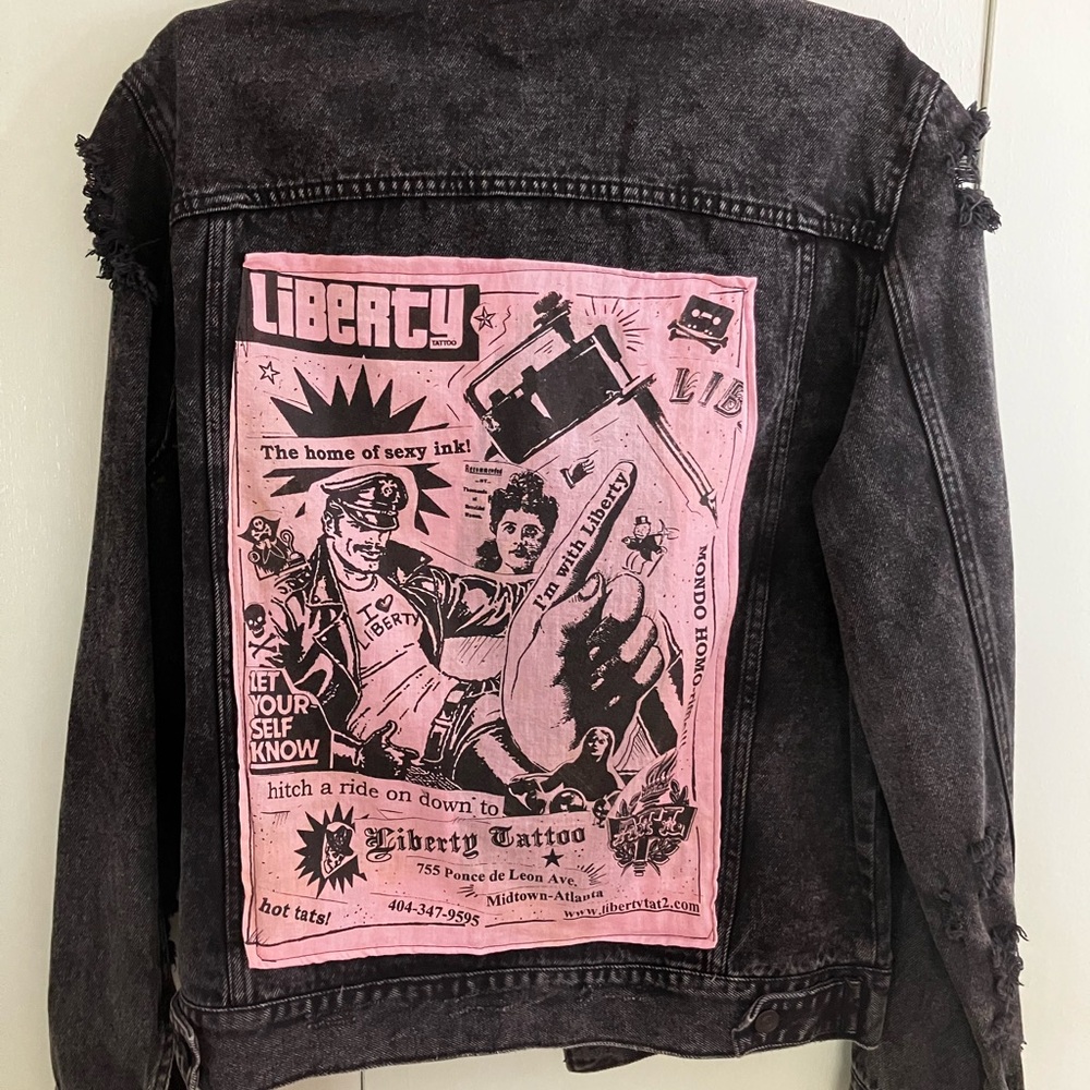 Forever 21 Black Denim Jacket